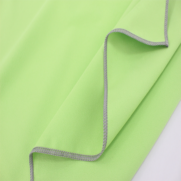 Quick dry microfiber towel for backpacking