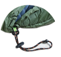 soft touch envelop sleeping bag with hood