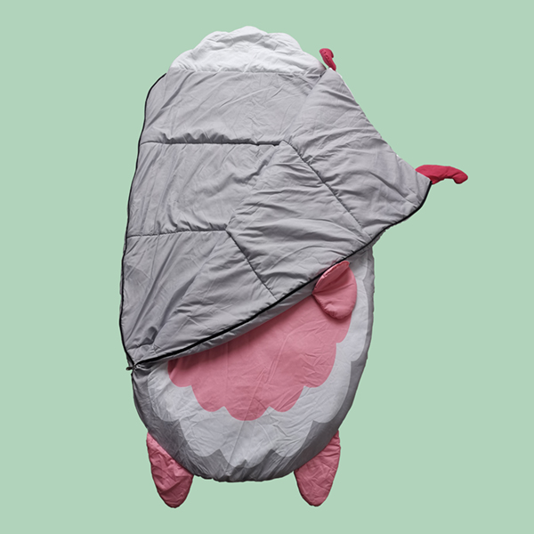 sheep shape kids sleeping bag